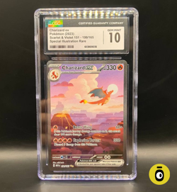 POKEMON - CHARIZARD EX SPECIAL ILL. RARE 199/165 - 151 - ENG - GEM MINT - CGC 10 - Image 1