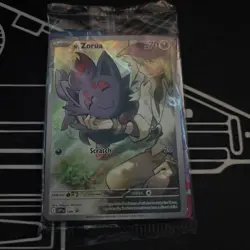 2025 Pokemon Journey Together ETB Elite Trainer Box Promo 189 N's Zorua Full Art - Image 1