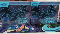 Pokemon TCG ETB Phantasmal Flames Elite Trainer Box X2 - Image 1