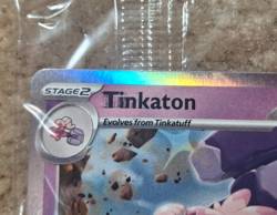 2023 POKEMON SV02 TINKATON PALDE EVOLVED STAMPED HOLO PROMO, EUROPE EXCLUSIVE B - Image 3
