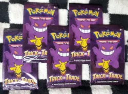 Pokemon TCG Halloween Trick or Trade Booster Bundle Lot Of 5 Packs 820650850783 - Image 1