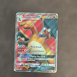 Pokemon TCG Charizard GX SM60 SM Promo Full Art Holo Black Star Promo 250HP - Image 1