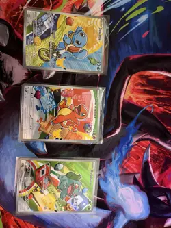 Pokemon First Partner Illustration Collection MEP Bulbasaur Charmander Squirtle - Image 2
