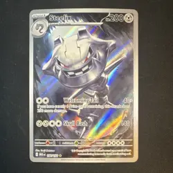 The Pokemon Company Steelix 150/132 Me01: Mega Evolution Illustration Rare Holo - Image 1
