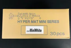 KMC HYPER MAT MINI CASE! (WHITE) 30 PACKS - 60 SLEEVES EACH - YUGIOH / CARDFIGHT - Image 2