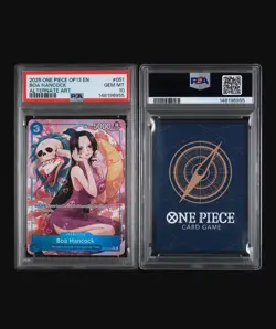 ONE PIECE OP13-051 CARRYING ON HIS WILL BOA HANCOCK ALT ART PSA 10 GEM MINT - Image 2