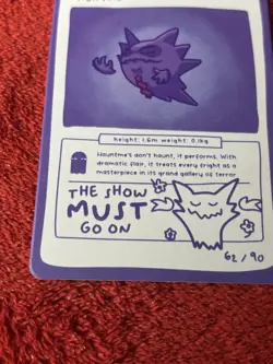 Hauntme Pokemon Doodle Card 62 Near Mint Fan Art - Image 4