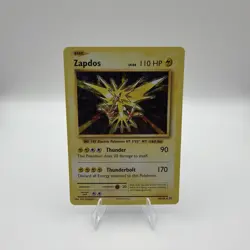 Pokemon Zapdos 42/108 Evolutions Holo Rare Basic 110 HP Thunderbolt Card - Image 1