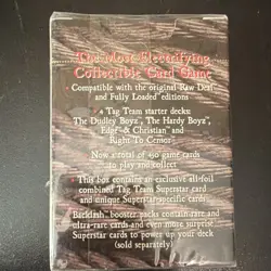 WWF Raw Deal Backlash Hardy Boyz 61-Card Starter Deck Comic Images Sealed - Image 2