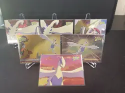 Topps Pokemon The Movie 2000 Lugia Holo Foil Lot 6 Cards Total all NM - Image 1