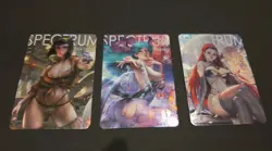 Goddess Story 2-Sided Nude ACG Waifu Holo Cards - Image 1