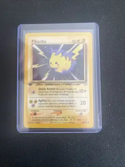 Pokemon Pikachu TCG Neo Genesis 1st Edition Common Card 70/111 - Image 1