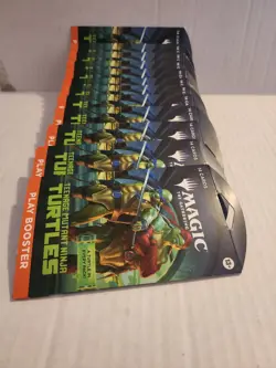 Magic The Gathering TMNT Play Booster Packs - 14 Cards Per Pack - ** LOT OF 12** - Image 1