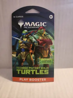 Magic The Gathering TMNT Play Booster Packs - 14 Cards Per Pack - ** LOT OF 12** - Image 2
