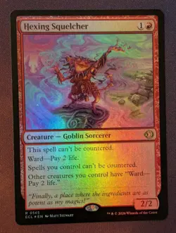 MTG - Hexing Squelcher (foil) - ECL (NM+) - Image 1