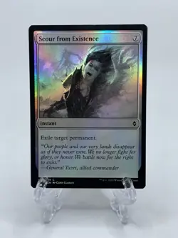 Scour from Existence - Battle for Zendikar - MTG - Foil COM - Magic - Image 1