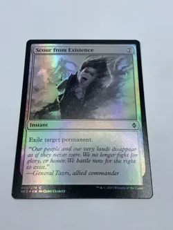 Scour from Existence - Battle for Zendikar - MTG - Foil COM - Magic - Image 2