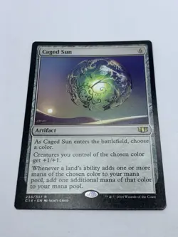 Caged Sun - Commander 2014 C14 - MTG - Rare - Magic The Gathering - Image 2