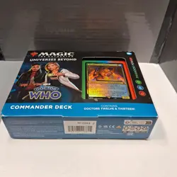 Magic the Gathering Universes Beyond BBC Doctor Who Paradox Power Commander Deck 195166228815 - Image 4