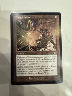 MTG Tangle Wire Nemesis 139/143 Glen Angus Art NM Old School - Image 1