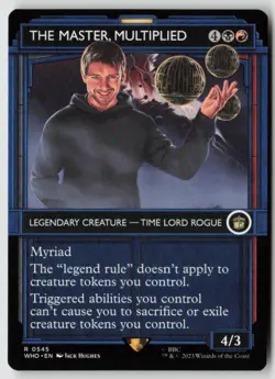 The Master, Multiplied (Showcase) UB: Doctor Who (545) Normal - MTG - Image 1