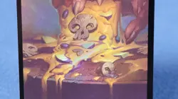 Foil TMNT Full Art Swamp Pizza Land NM Magic the Gathering Mtg 255 A - Image 4