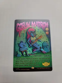 MTG Goblin Matron Rainbow Foil Secret Lair Drop Series IN HAND SDCC Vault - Image 1