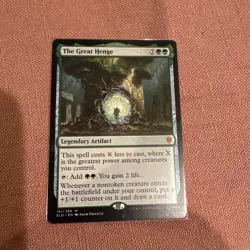 The Great Henge M Throne of Eldraine 161 NM - Image 1