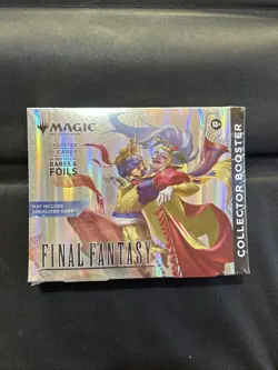 MTG Magic The Gathering Final Fantasy Omega Collector Booster Pack Sealed NEW! - Image 1