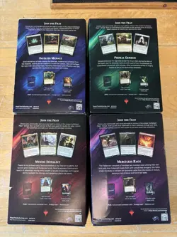 MTG Magic The Gathering Commander 2019 C19 Set of 4 Decks Factory Sealed B - Image 2