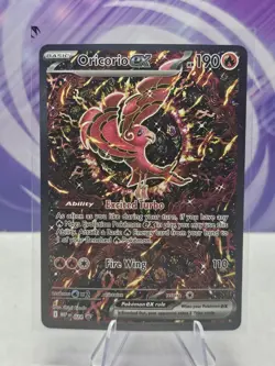 🔥Pokemon Oricorio EX 024 Me: Mega Evolution Promo Full Art Holo NM🔥 - Image 1