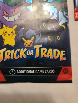 Lot of 11 POKEMON Packs TCG 2025 Trick Or Trade New Sealed (each pack has 3pcs) - Image 4