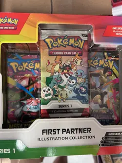 Pokemon First Partner Illustration Series 1 Case (6 Boxes) Brand New Sealed 3/20 - Image 3