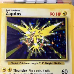 Zapdos 16 Holo Base Set PSA 8 Pokemon-Fresh 2026 slab + EGM Pokemon magazine - Image 2