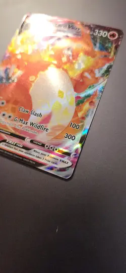 Pokemon TCG Charizard VMAX Darkness Ablaze Holo Ultra Rare Card 020/189 - Image 2