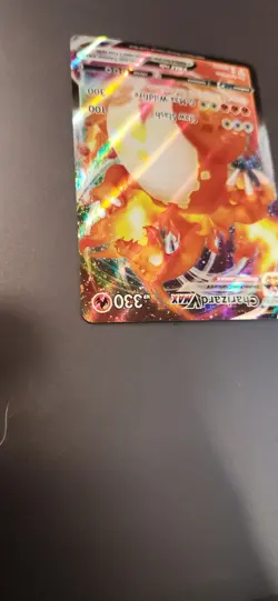Pokemon TCG Charizard VMAX Darkness Ablaze Holo Ultra Rare Card 020/189 - Image 5