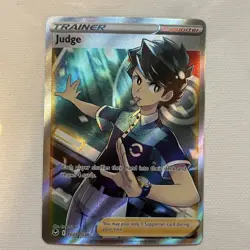 Pokemon Judge - TG25/TG30 - Ultra Rare - Silver Tempest Trainer Gallery NM-Mint - Image 1