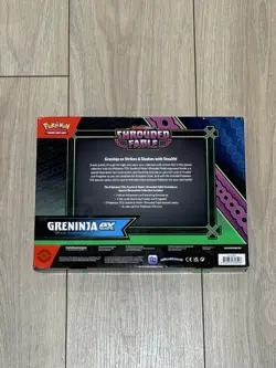Pokemon Shrouded Fable Greninja EX Special Illustration Collection Box Sealed✅ - Image 4