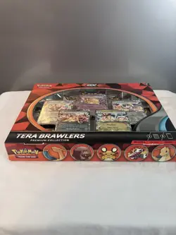 Pokemon Tera Brawlers Premium Collection New Sealed Charizard - Image 3