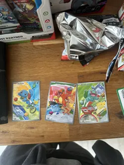 Pokemon Bulbasaur Charmander Squirtle MEP 037 038 039 First Partner Promo Gen 1 - Image 1