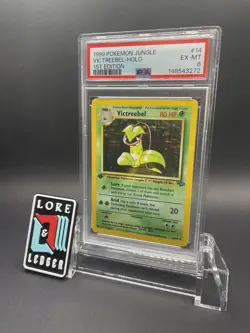 1999 POKEMON JUNGLE 1ST ED #14 VICTREEBEL-HOLO PSA 6 - Image 1