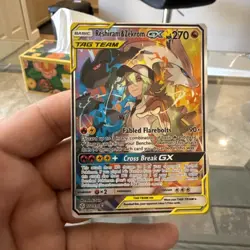 Reshiram & Zekrom GX 222/236 Cosmic Eclipse Ultra Rare NM Pokemon TCG - Image 1