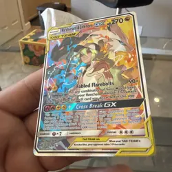 Reshiram & Zekrom GX 222/236 Cosmic Eclipse Ultra Rare NM Pokemon TCG - Image 2