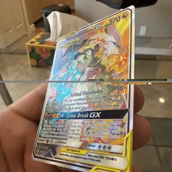 Reshiram & Zekrom GX 222/236 Cosmic Eclipse Ultra Rare NM Pokemon TCG - Image 3