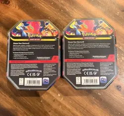 Pokemon TCG: Mega Charizard ex Tins X + Y New & Sealed - Set of 2 - Image 2