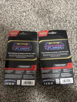 Pokemon TCG: Mega Evolution Phantasmal Flames Blister Set- Greedent and Magcargo - Image 2