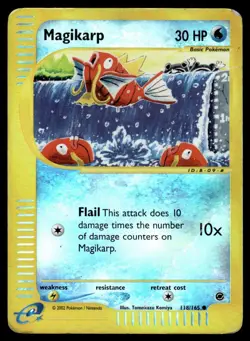 Magikarp #118 - Reverse HOLO - Pokemon Expedition WOTC - MP/HP - Image 1