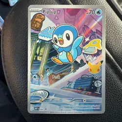 Piplup 2026 Pokemon MEP 042 Promo First Partner Illustration Rare - Image 1