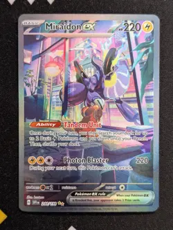 Miraidon ex - 244/198 SV01: Scarlet & Violet Base Set Pokemon NM Holo - Image 1