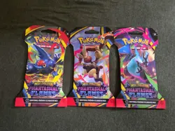 Pokemon TCG: Mega Evolution-Phantasmal Flames Sleeved Booster Packs x3 Sealed - Image 1